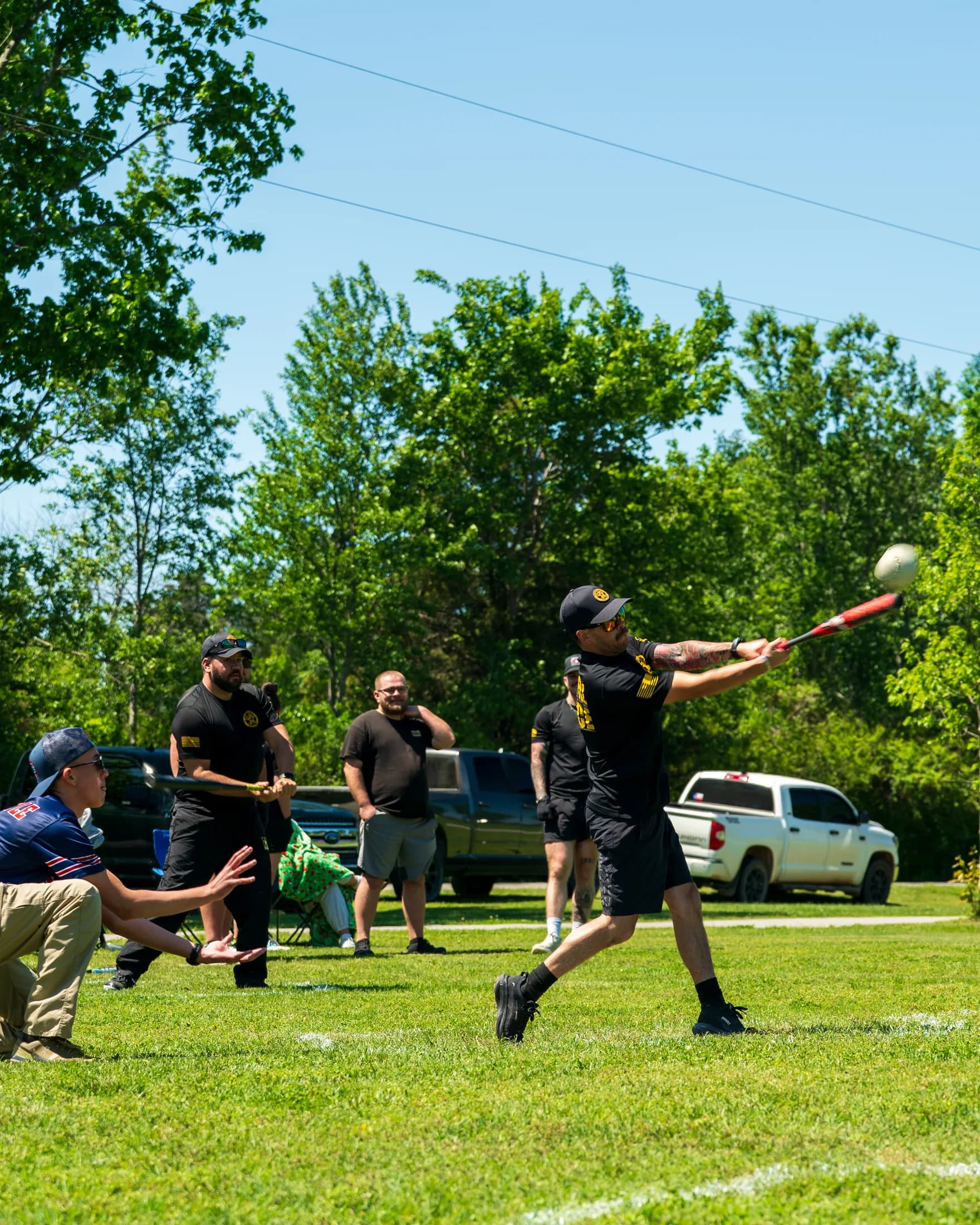 Highfill Police Department at the Chicago Ball Spring Festival