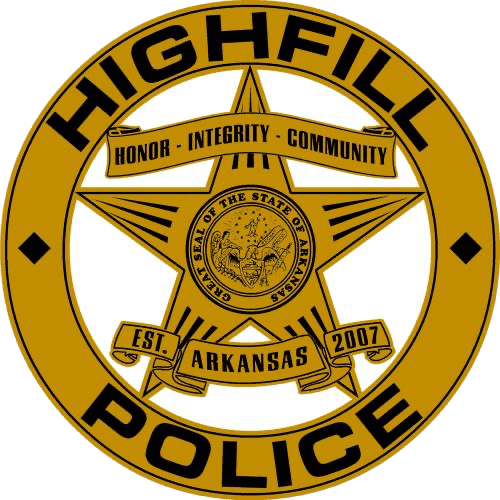 Highfill Police Department Badge