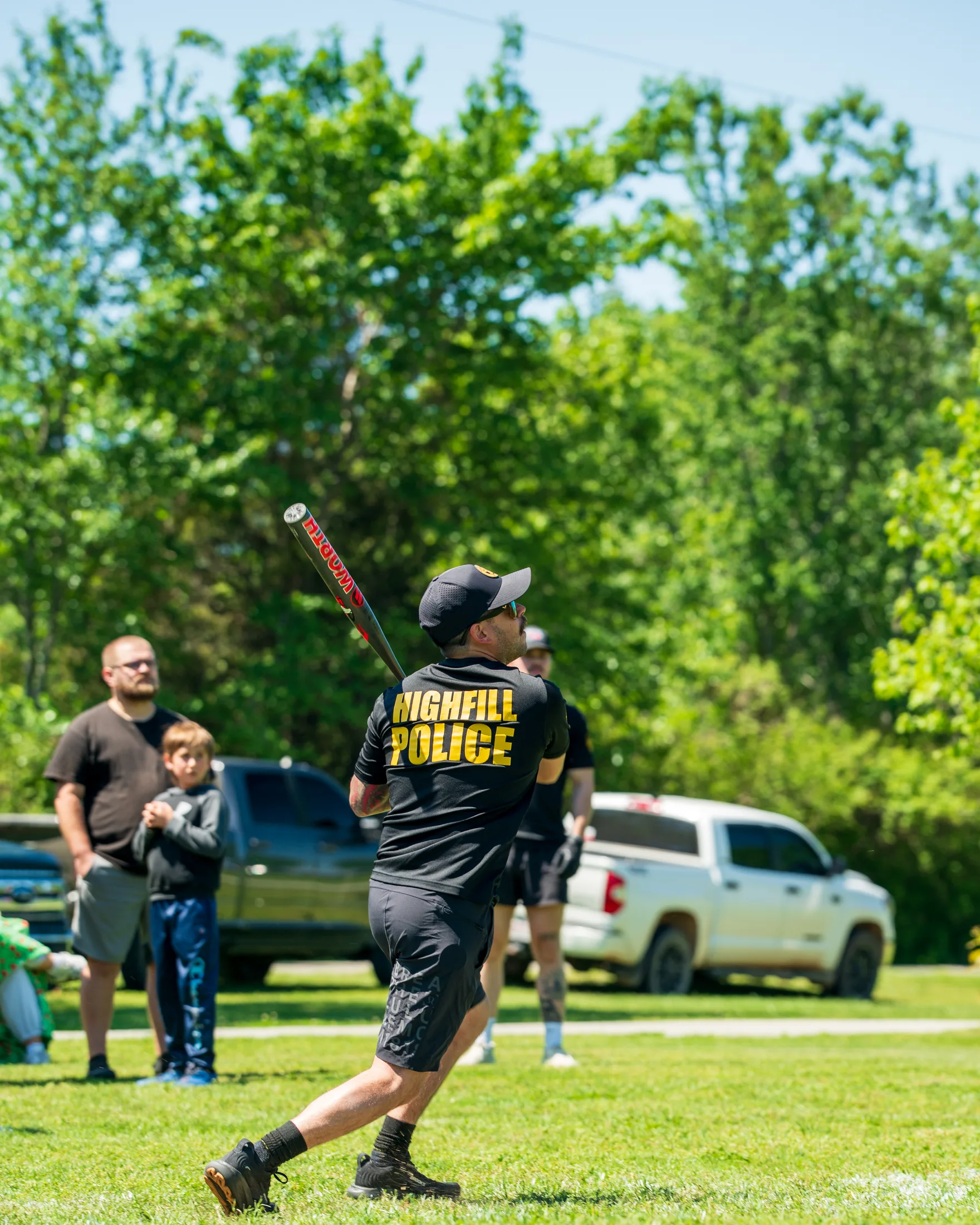 Community event in Highfill